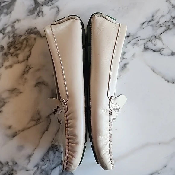 Tory Burch Cream Slide on Loafers Wome's Size 8 - Picture 7 of 13